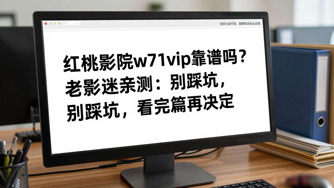 红桃影院w71vip靠谱吗？老影迷亲测：别踩坑，看完这篇再决定